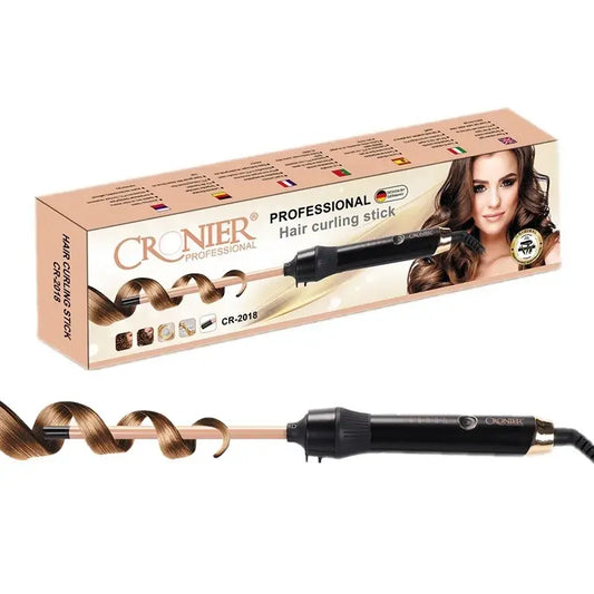 Max 450℉ Professional Hair Curling Tongs Electric Hair Curler Wand Wave Curling Iron Corrugated Styler Tool Salon 220-240V